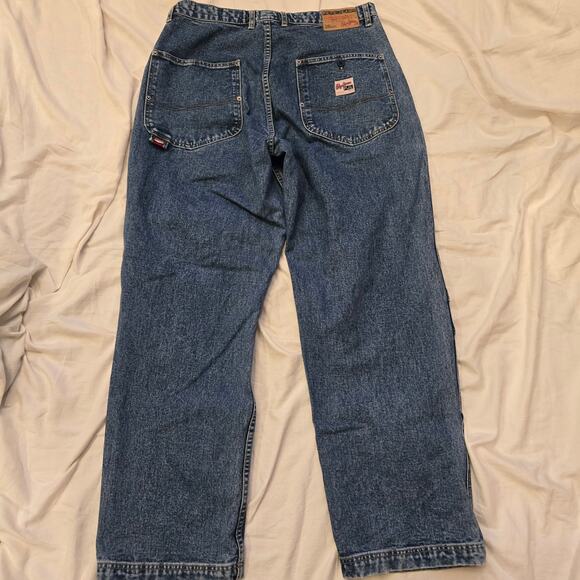 Vintage PJL Size 36x33 Blue Heavy Denim Pepe Jeans London Y2K - Picture 5 of 15
